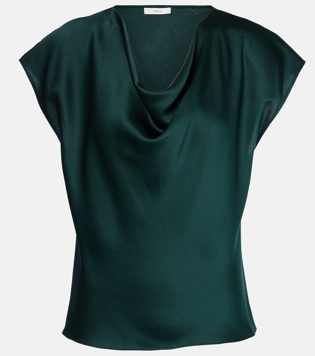 Bluse aus Seidensatin | Vince