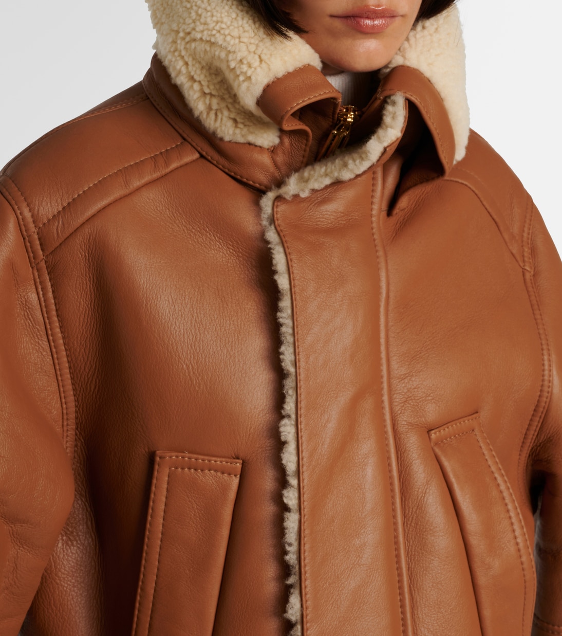 Giacca in shearling | Victoria Beckham