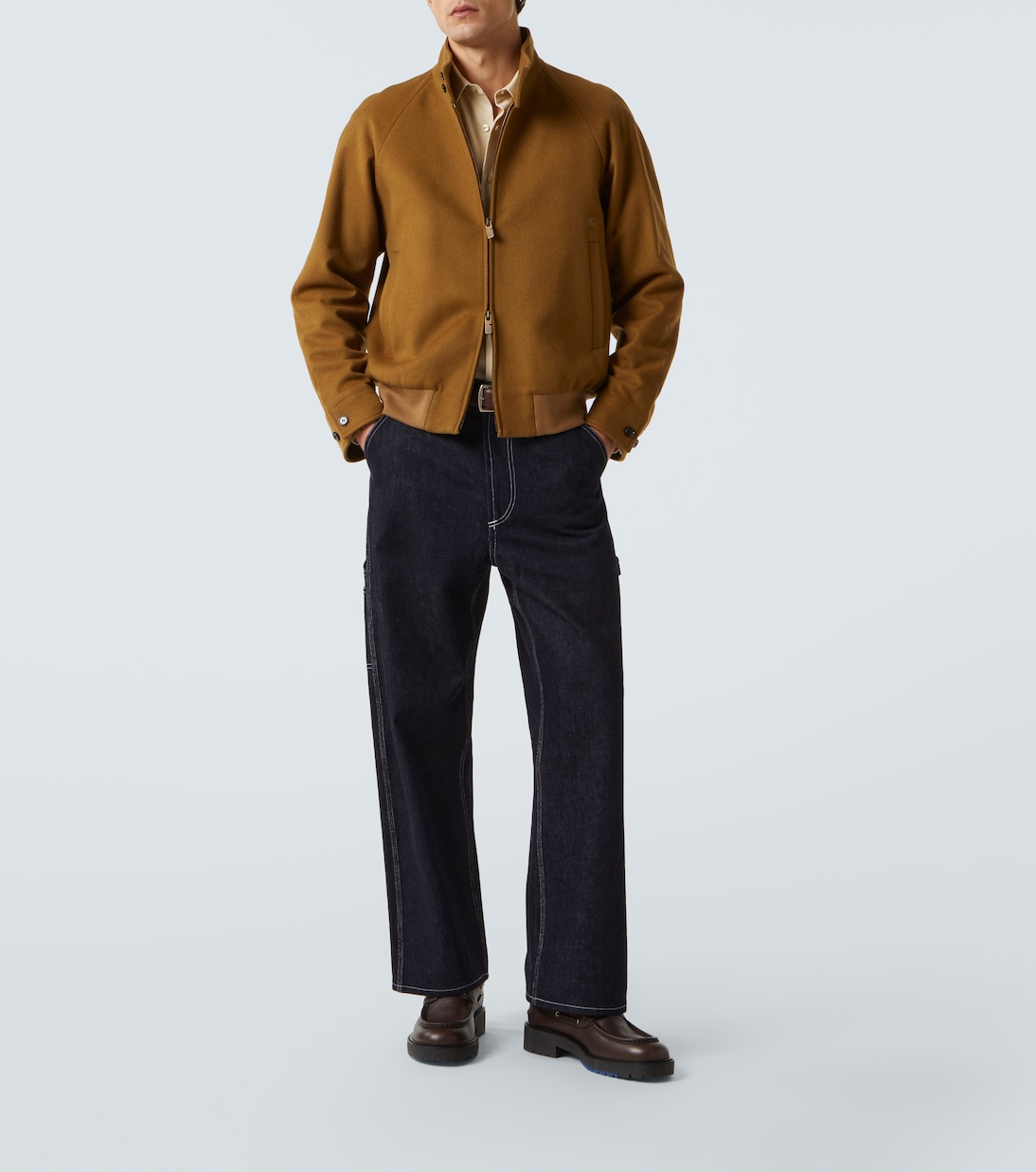 Blouson Harrington aus Kaschmir | Burberry