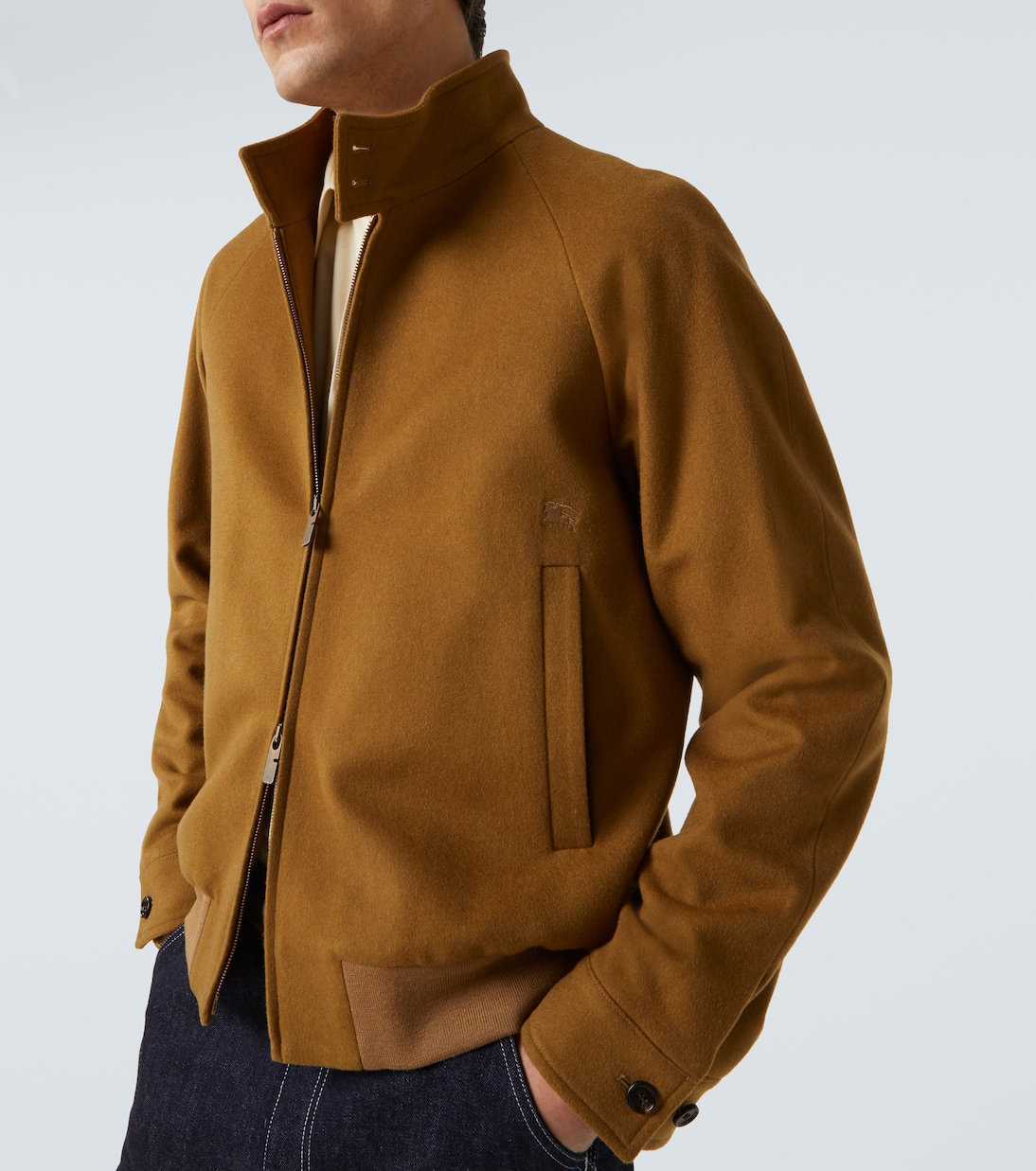 Blouson Harrington aus Kaschmir | Burberry