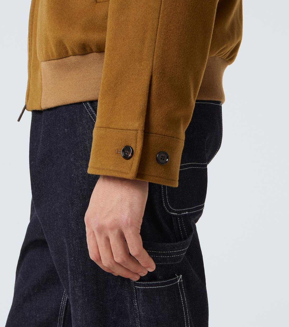 Blouson Harrington aus Kaschmir | Burberry