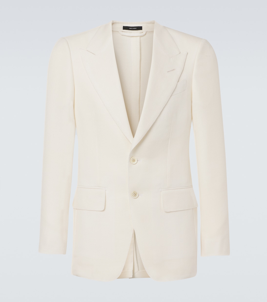 Blazer Shelton en laine, mohair, soie et lin | Tom Ford