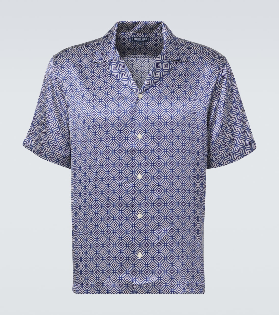 Camicia bowling Roberto in seta | Frescobol Carioca