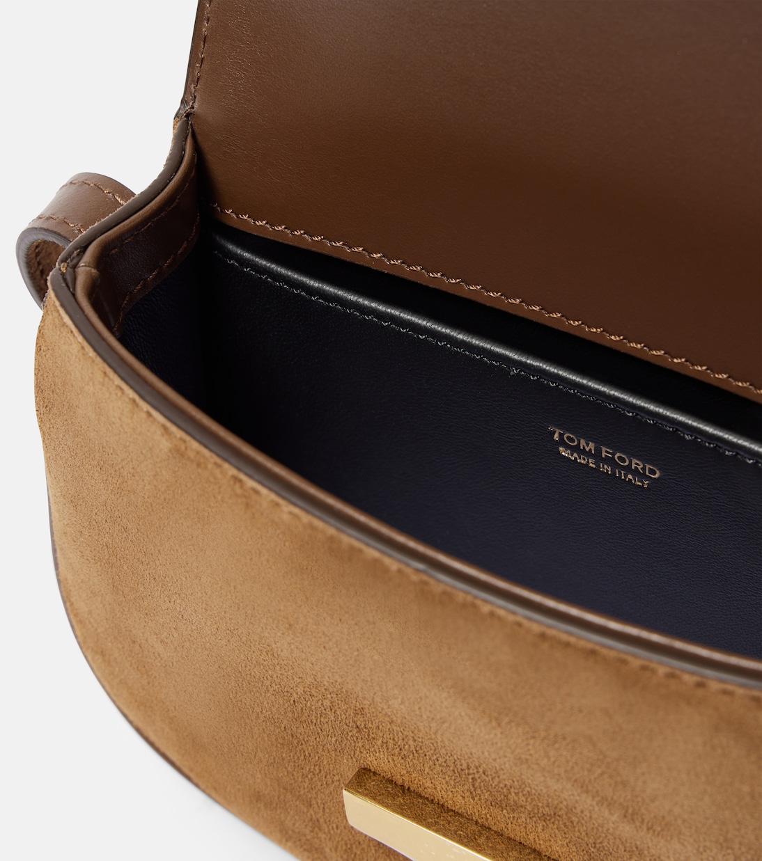 Borsa a spalla Wallis Mini in suede | Tom Ford