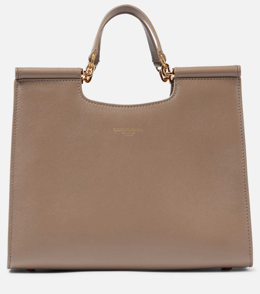 Borsa Sicily Medium in pelle | Dolce&Gabbana