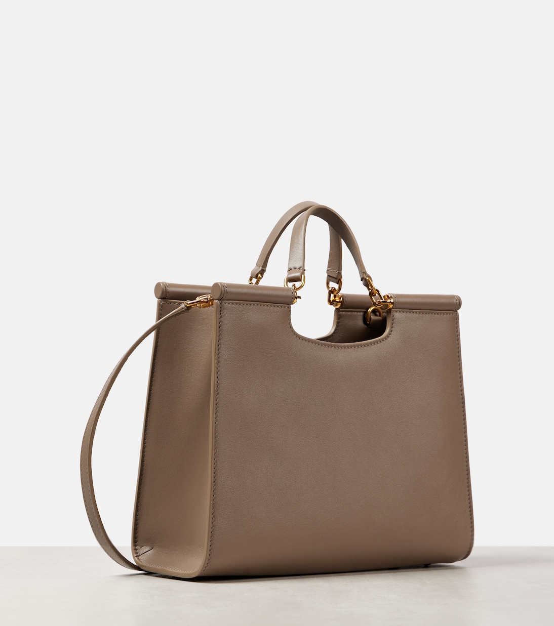 Borsa Sicily Medium in pelle | Dolce&Gabbana