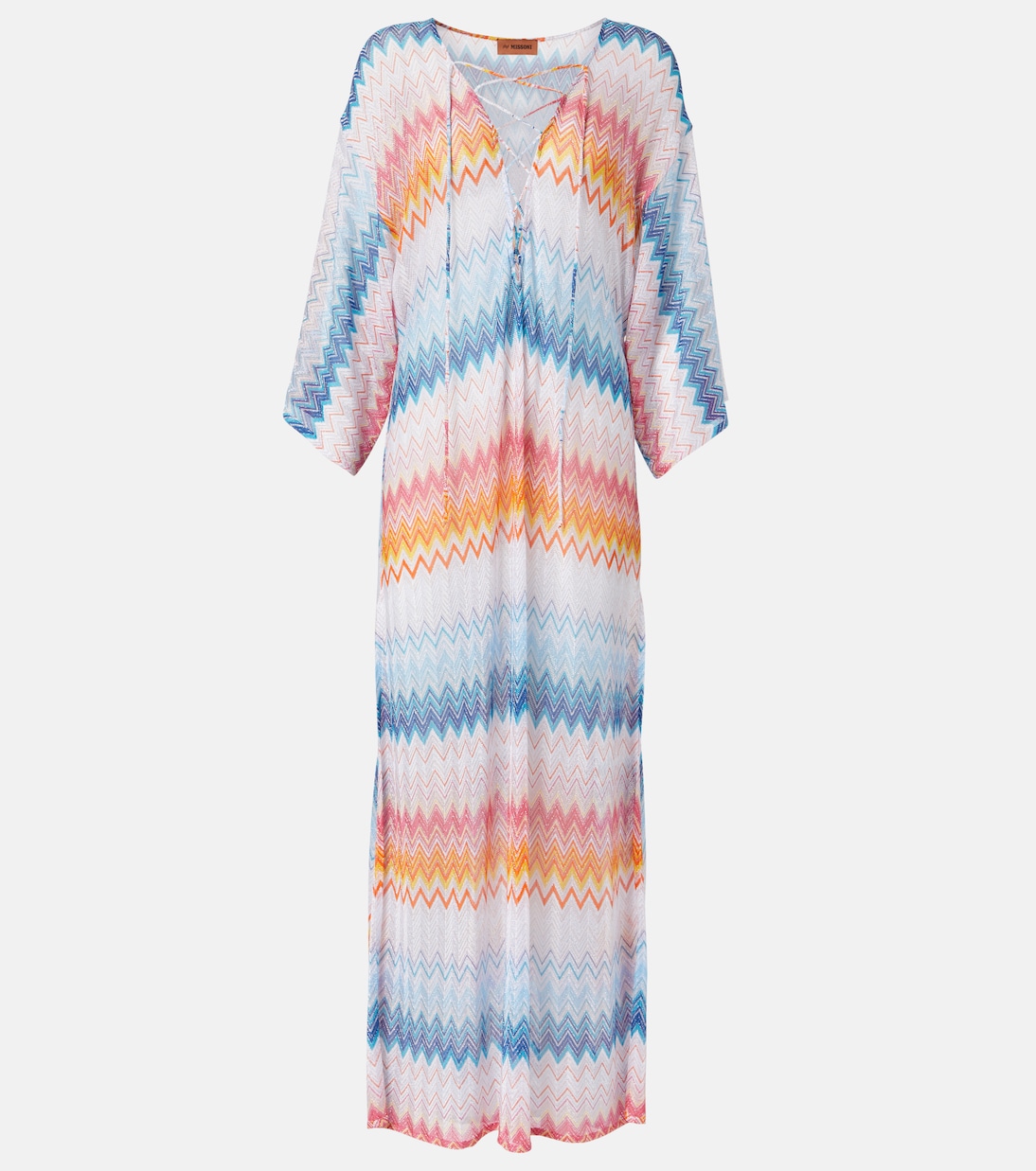 Caftán largo en zigzag | Missoni