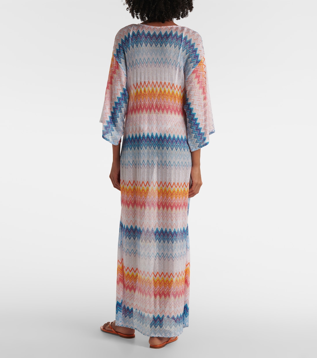 Caftán largo en zigzag | Missoni