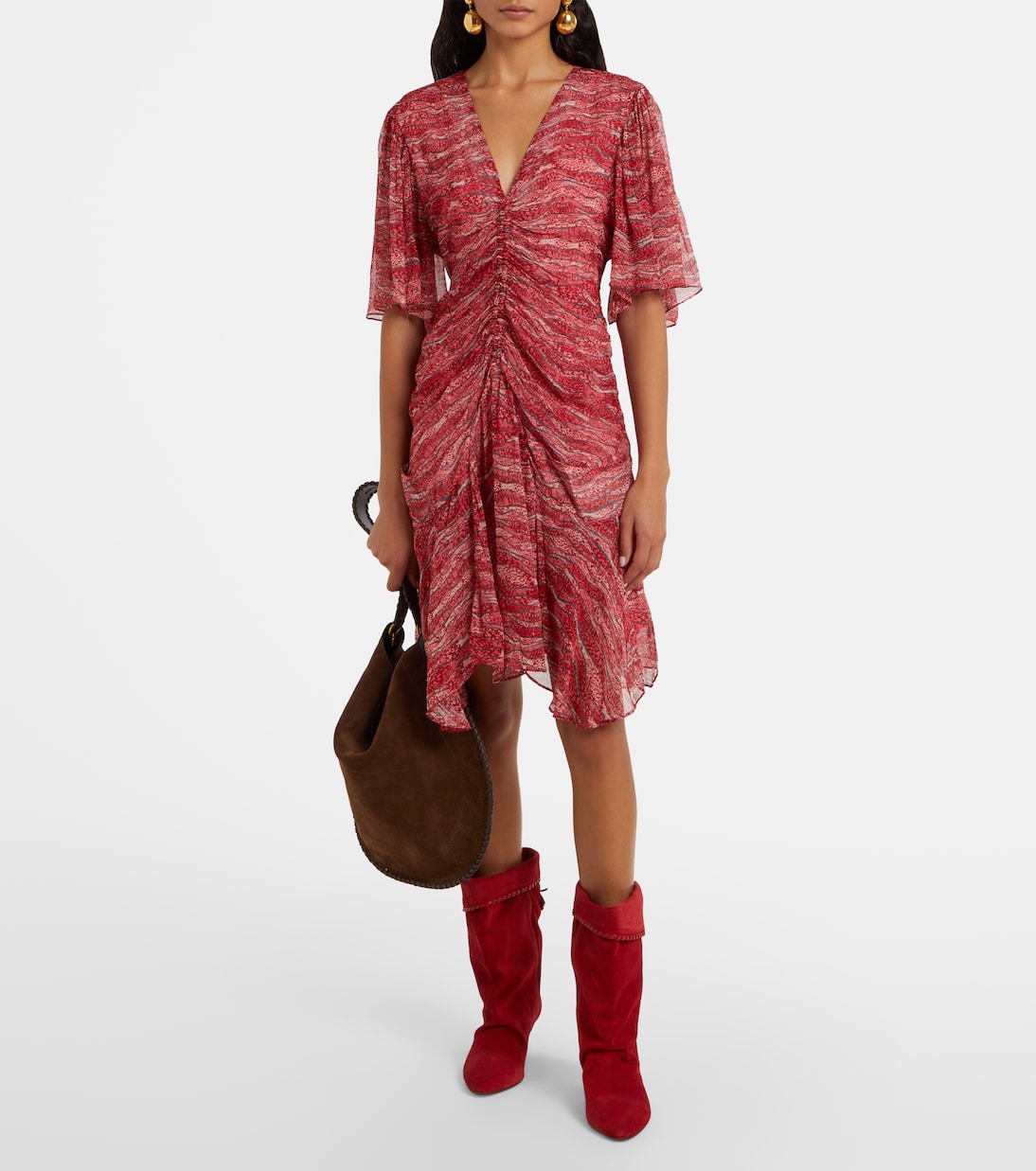 Abito corto Vivienne in chiffon | Marant Etoile
