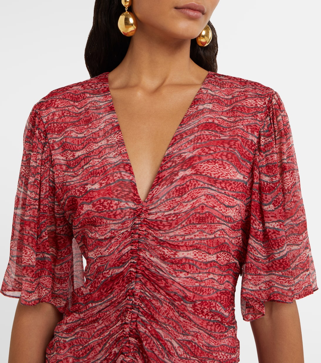 Abito corto Vivienne in chiffon | Marant Etoile