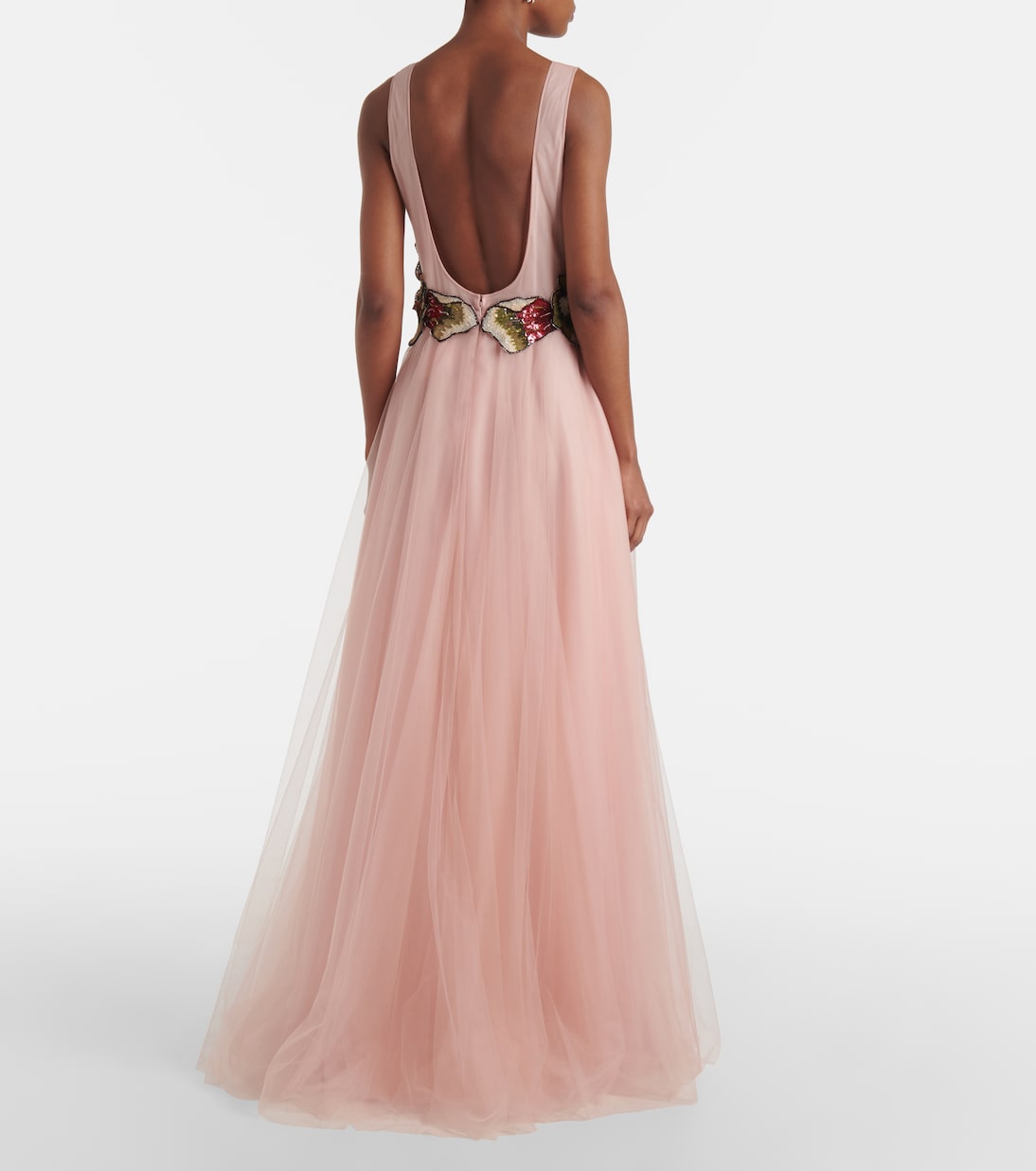 Arion sequined tulle gown | Costarellos