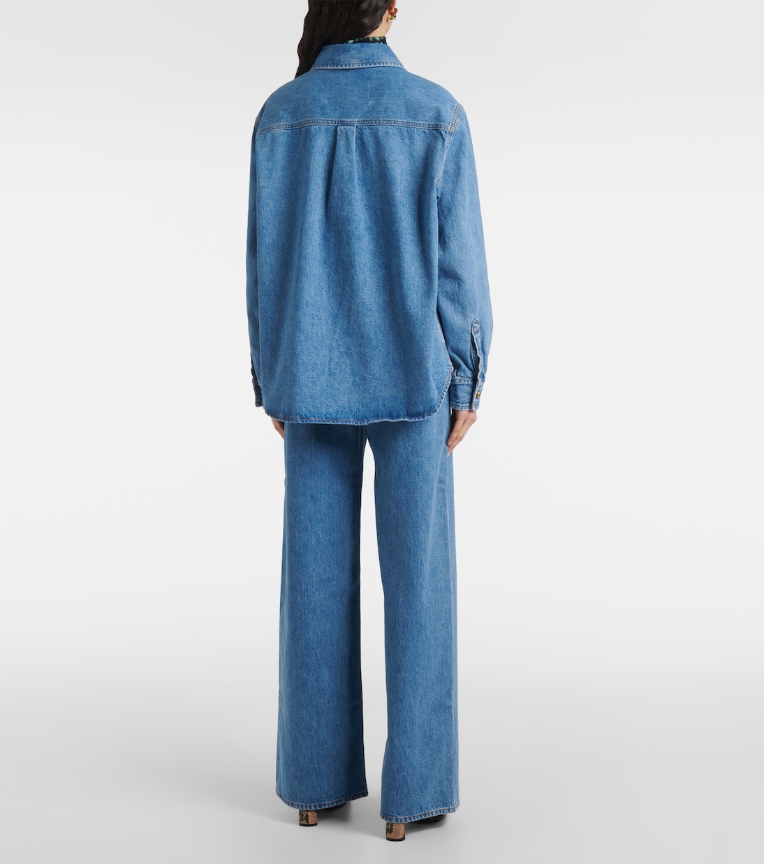 Camisa Nariida Berber en denim | Blazé Milano