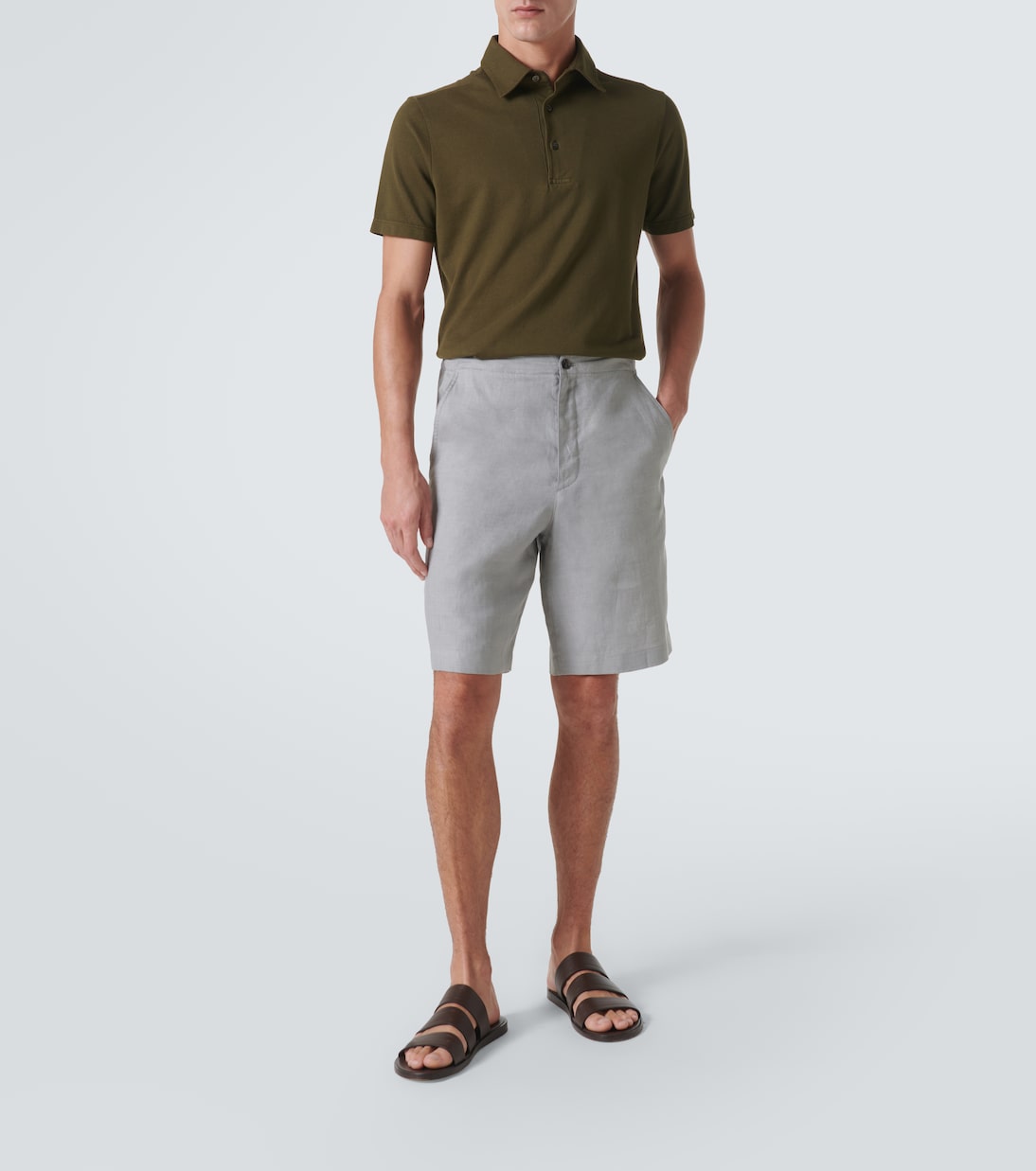 Polo de piqué de algodón | Loro Piana