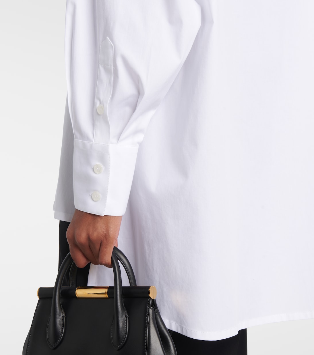 Hemd aus Baumwolle mit Spitze | Dolce&Gabbana