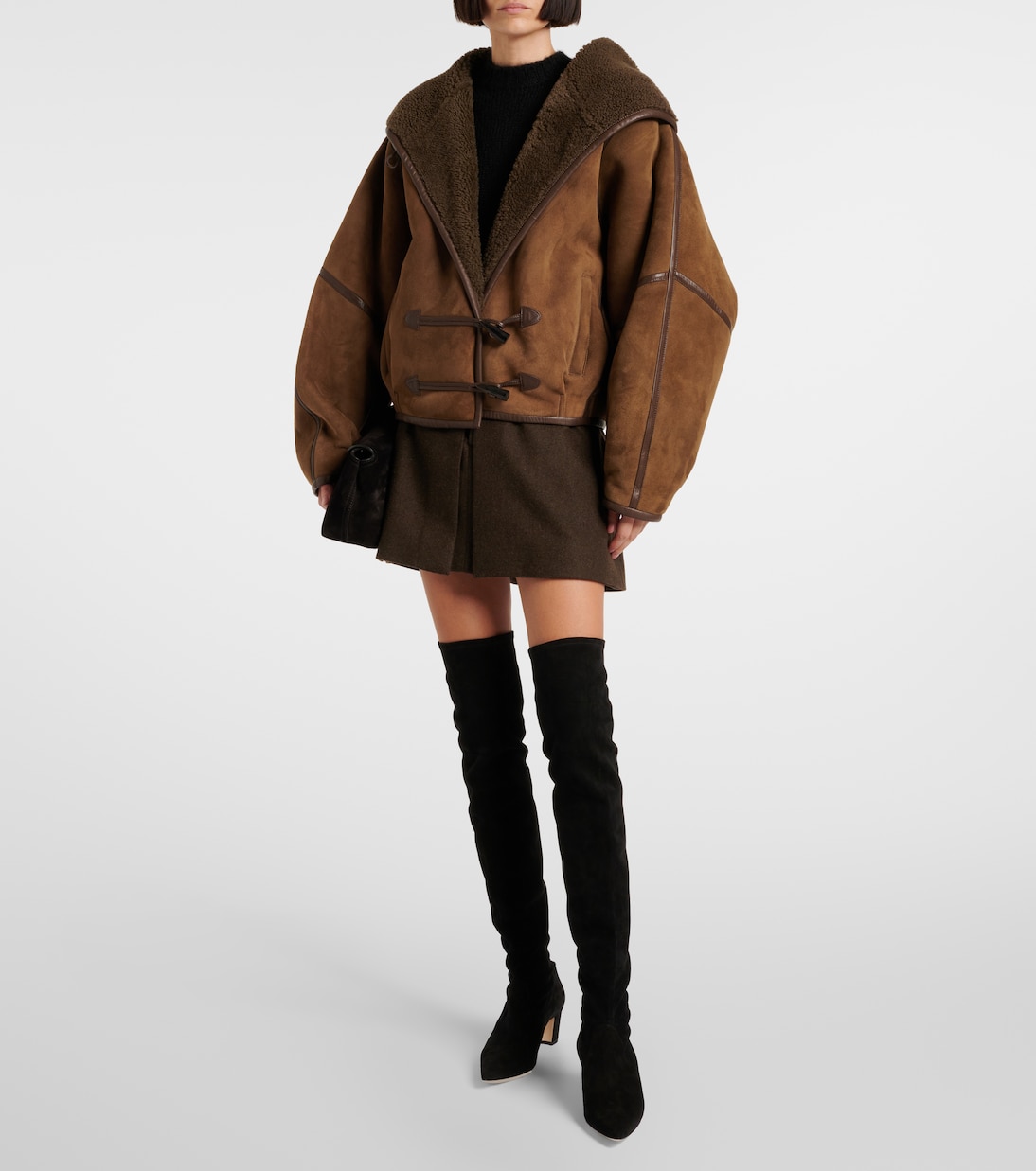 Lupasca 55 suede over-the-knee boots | Manolo Blahnik