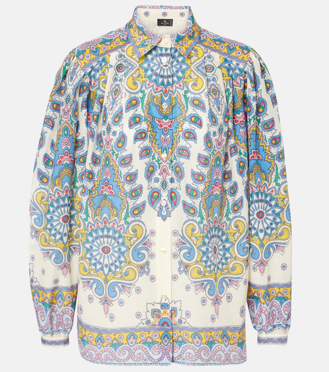 Camisa de algodón y seda con paisley | Etro