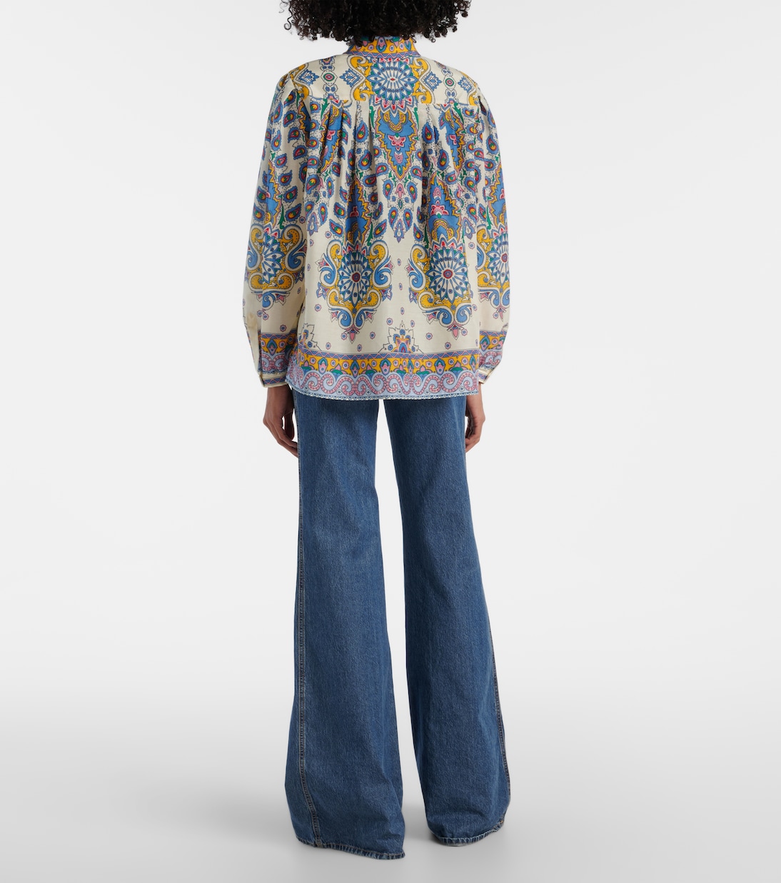Camisa de algodón y seda con paisley | Etro