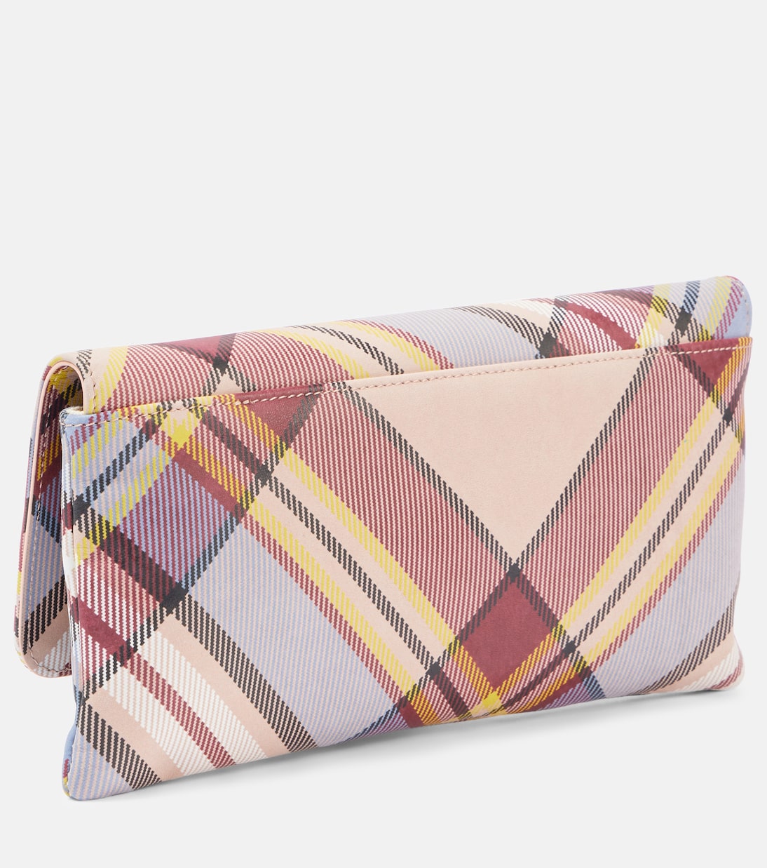 Clutch Tartan aus Leder | Vivienne Westwood