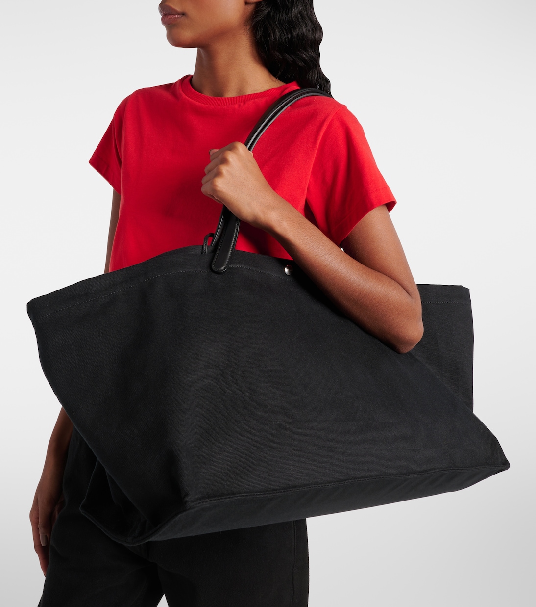 Cabas Idaho XL en toile | The Row