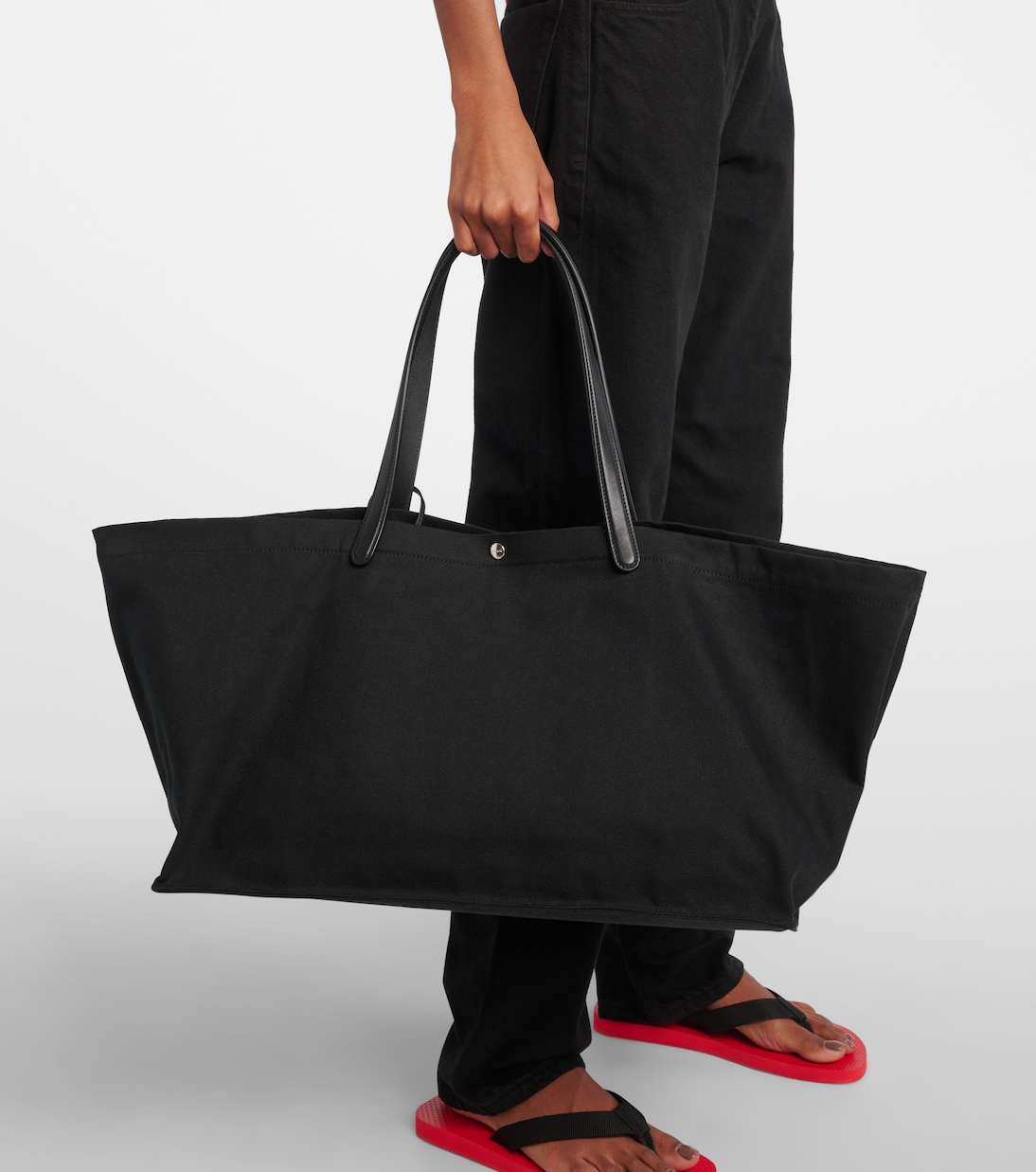 Cabas Idaho XL en toile | The Row