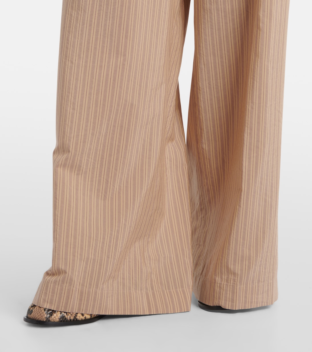 Pantaloni a gamba larga in misto cotone | Dries Van Noten