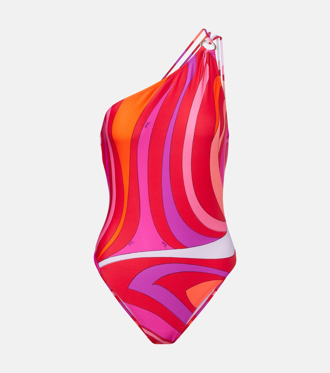 Iride one-shoulder swimsuit  | Pucci