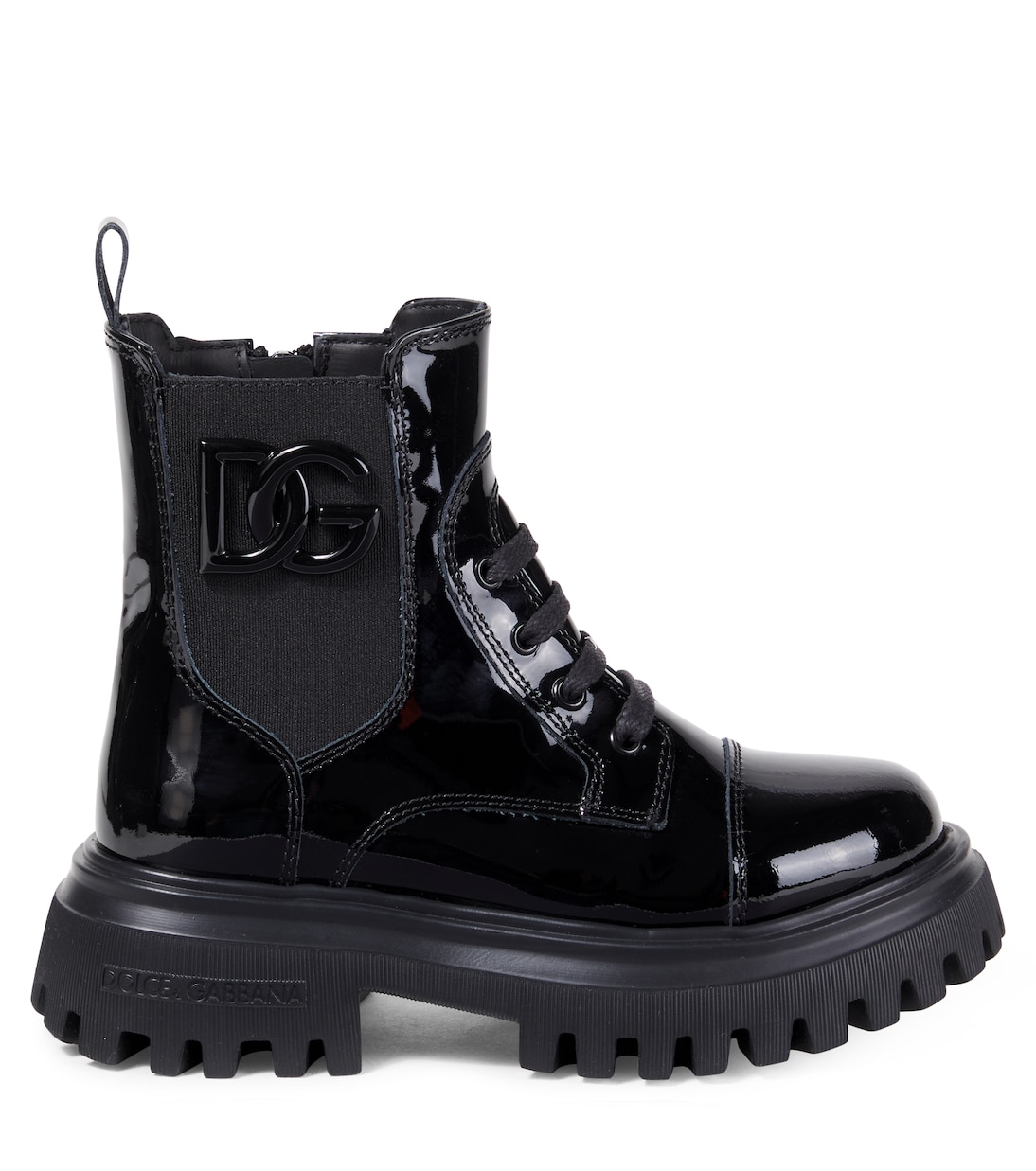 Botas DG de charol | Dolce&Gabbana Kids