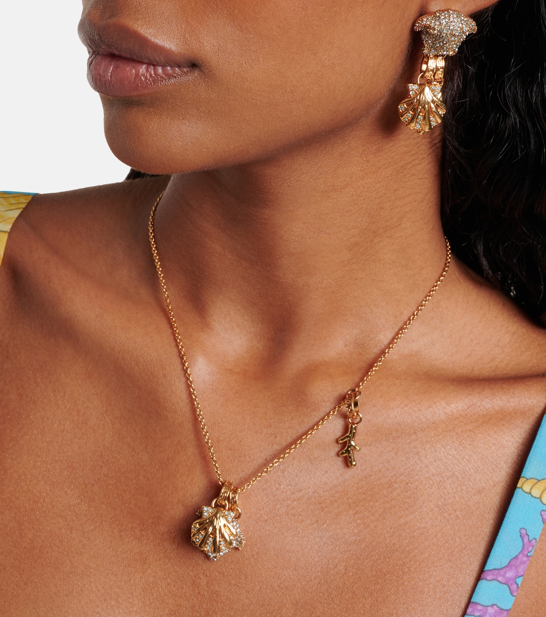 Charm Medusa à cristaux | Versace