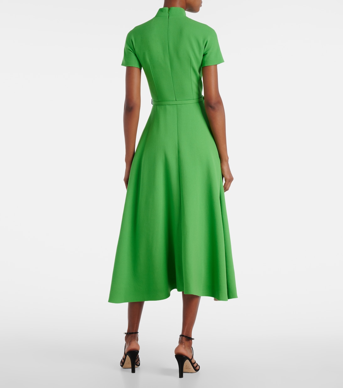 Camilla belted wool midi dress | Emilia Wickstead