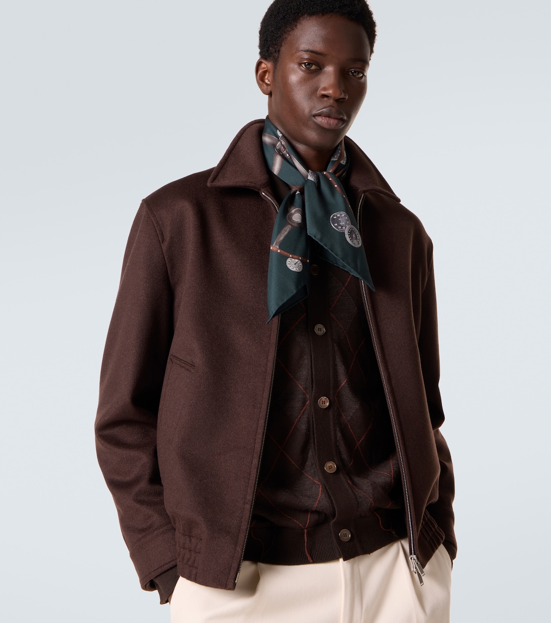 Printed silk tie | Ralph Lauren Purple Label