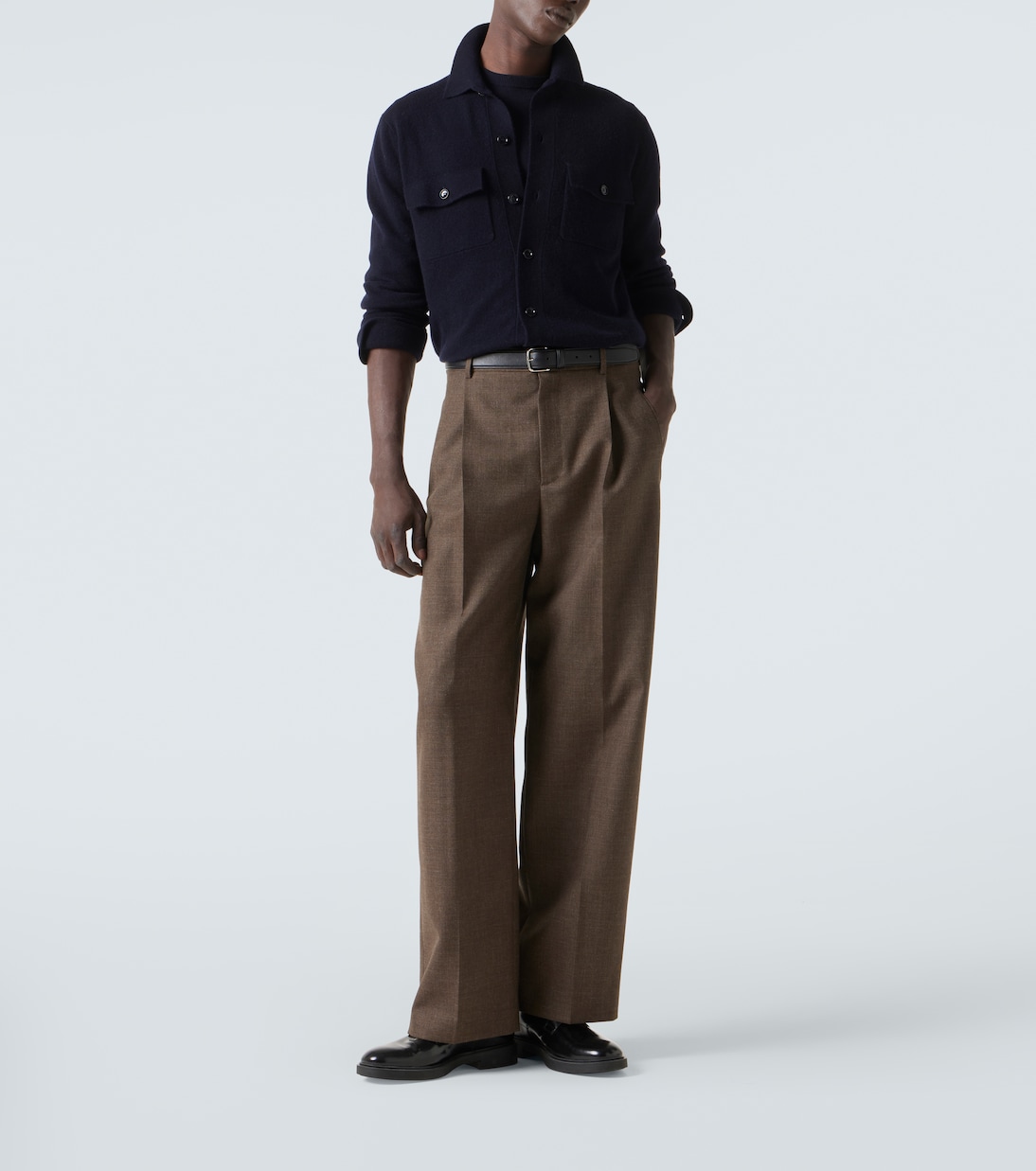 Sobrecamisa de lana y cachemir | Allude