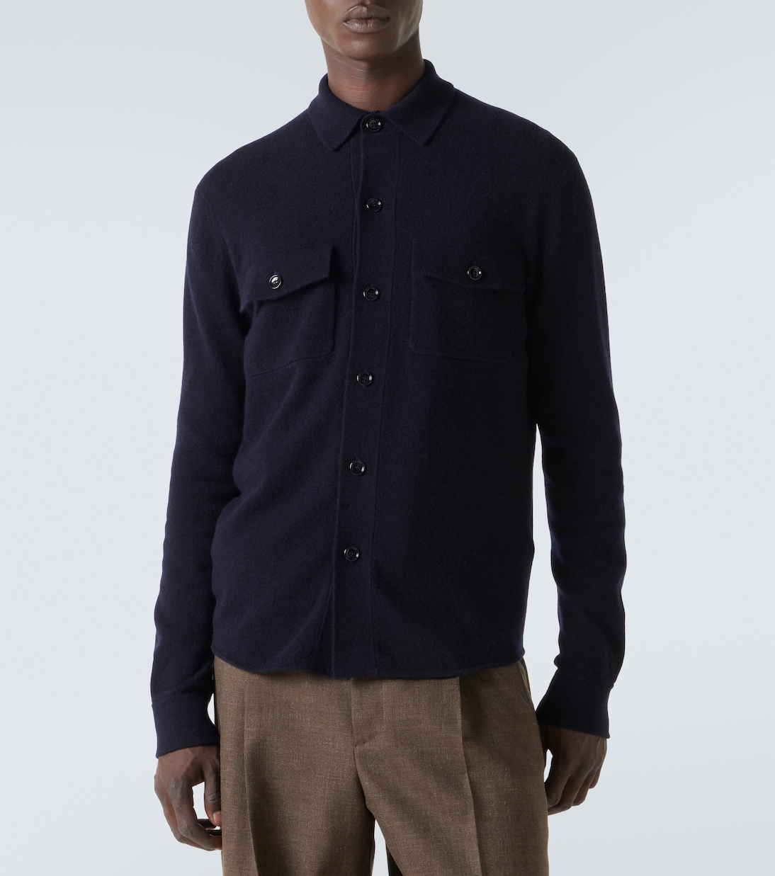 Sobrecamisa de lana y cachemir | Allude
