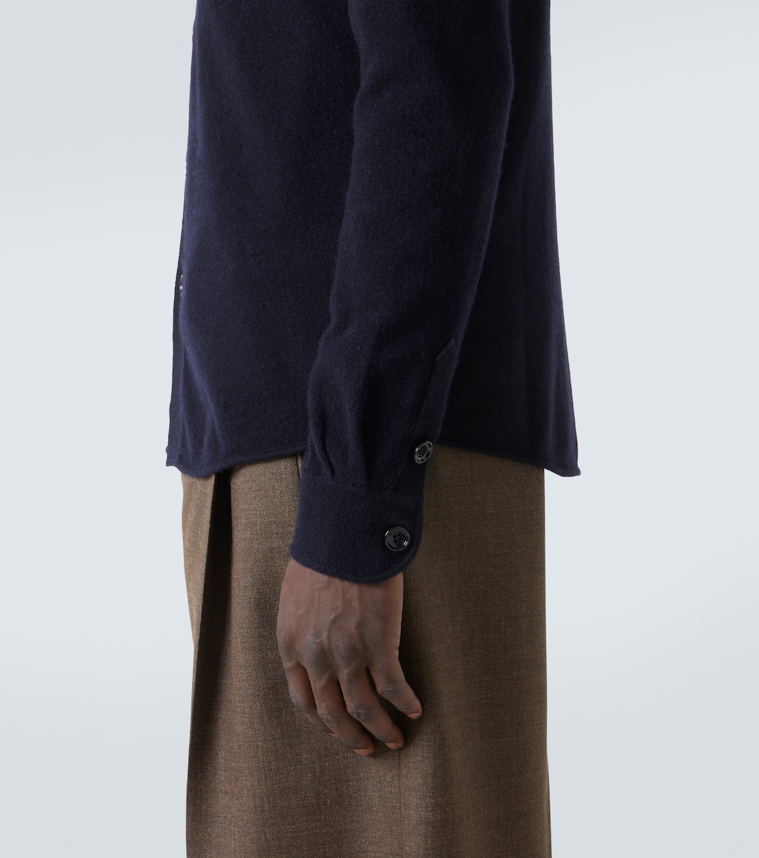 Sobrecamisa de lana y cachemir | Allude