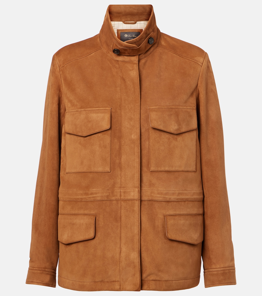 Suede field jacket | Loro Piana