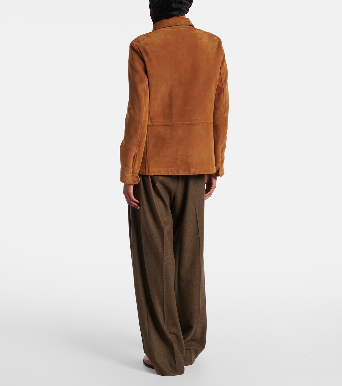 Suede field jacket | Loro Piana