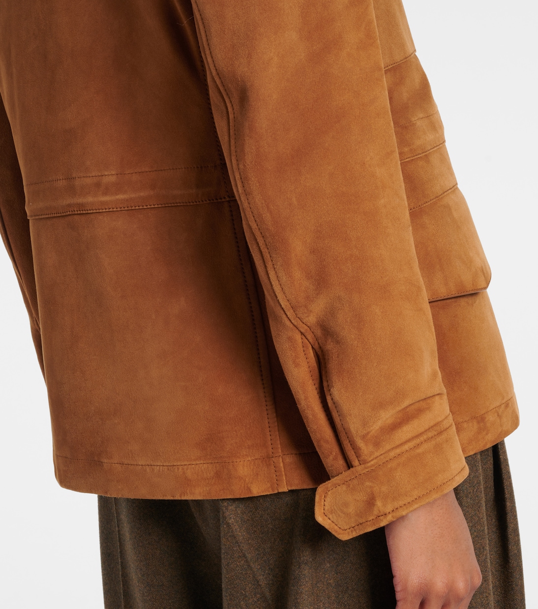 Suede field jacket | Loro Piana