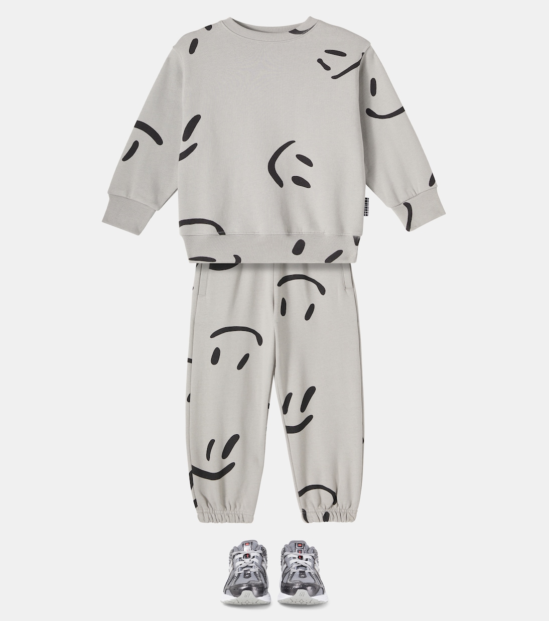 Monti printed cotton jersey sweatshirt | Molo