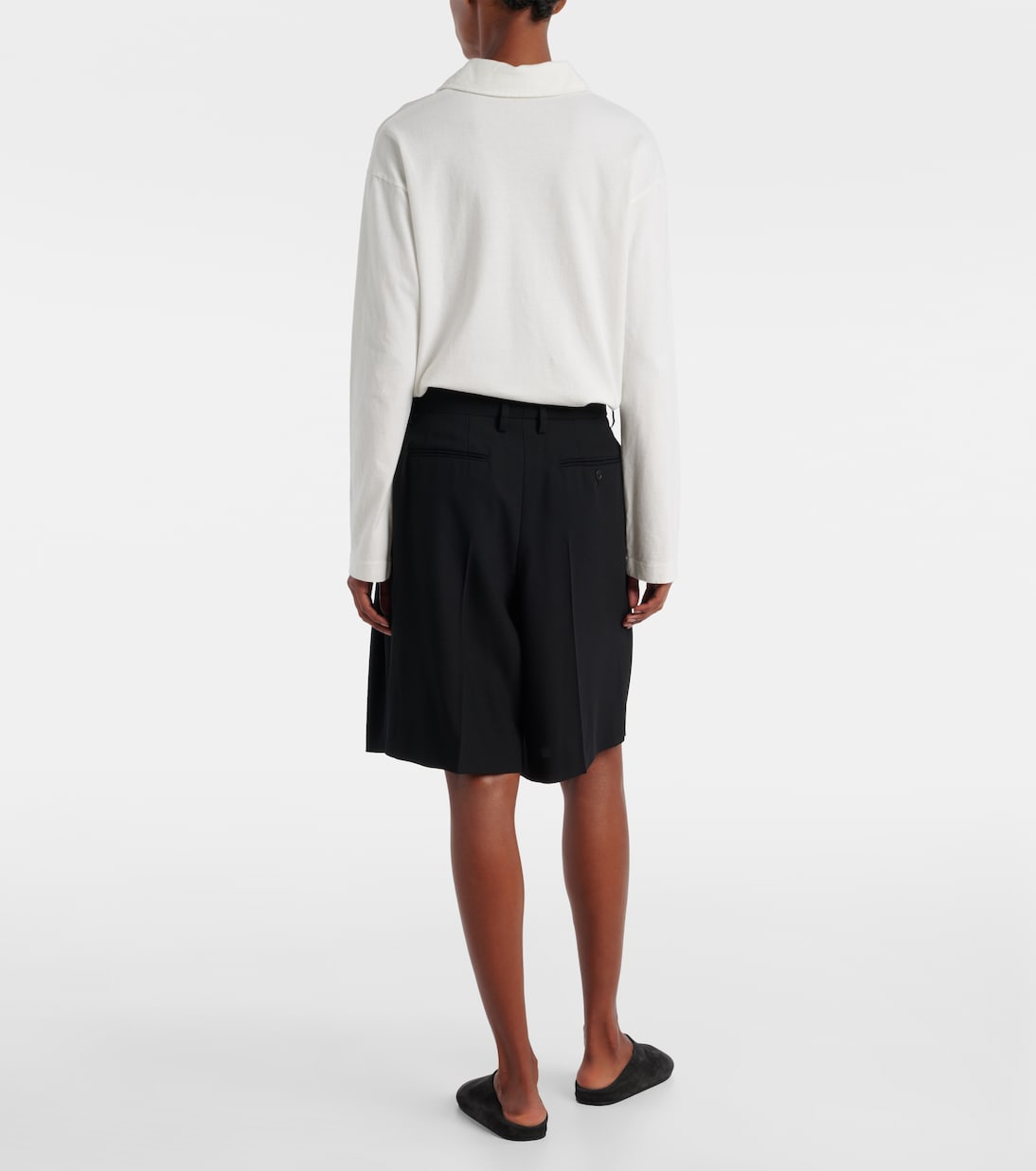 Bermudas Vesperis de lana virgen | The Row