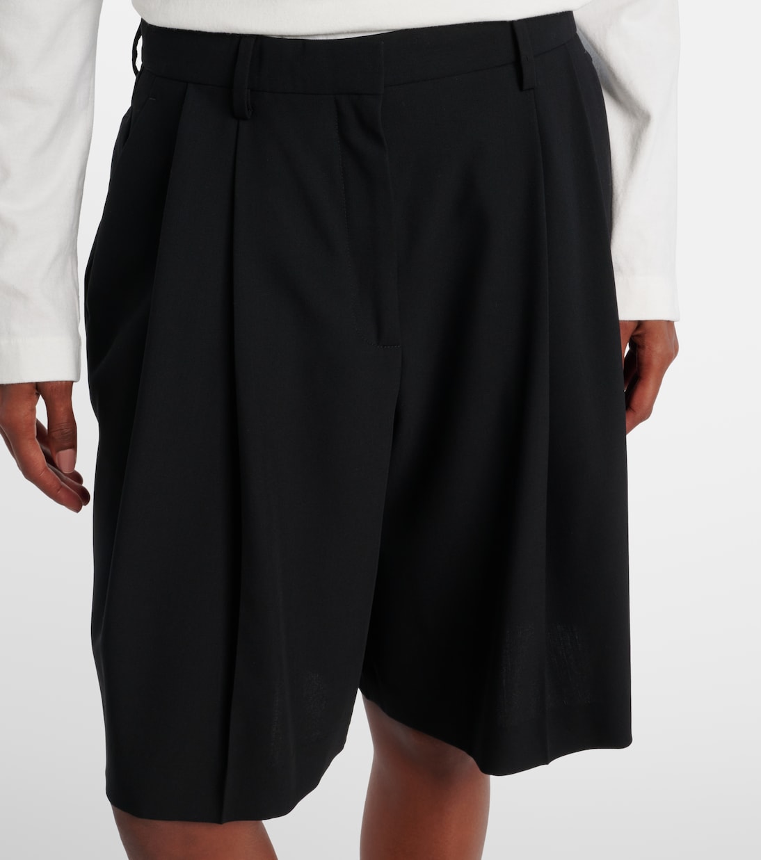 Bermudas Vesperis de lana virgen | The Row