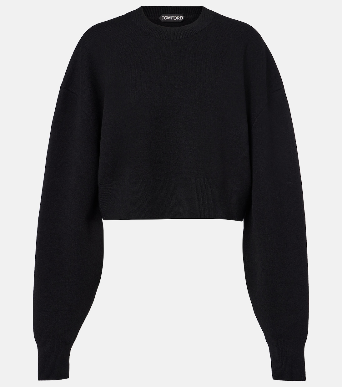 Cropped-Pullover aus einem Wollgemisch | Tom Ford