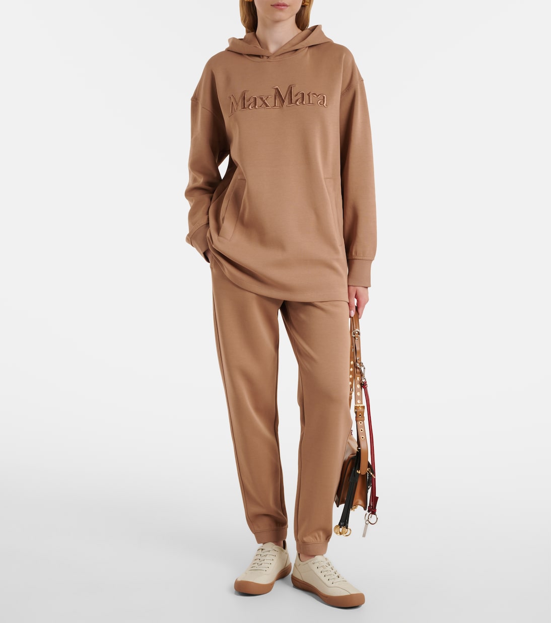 Bestickter Hoodie aus einem Baumwollgemisch | 'S Max Mara