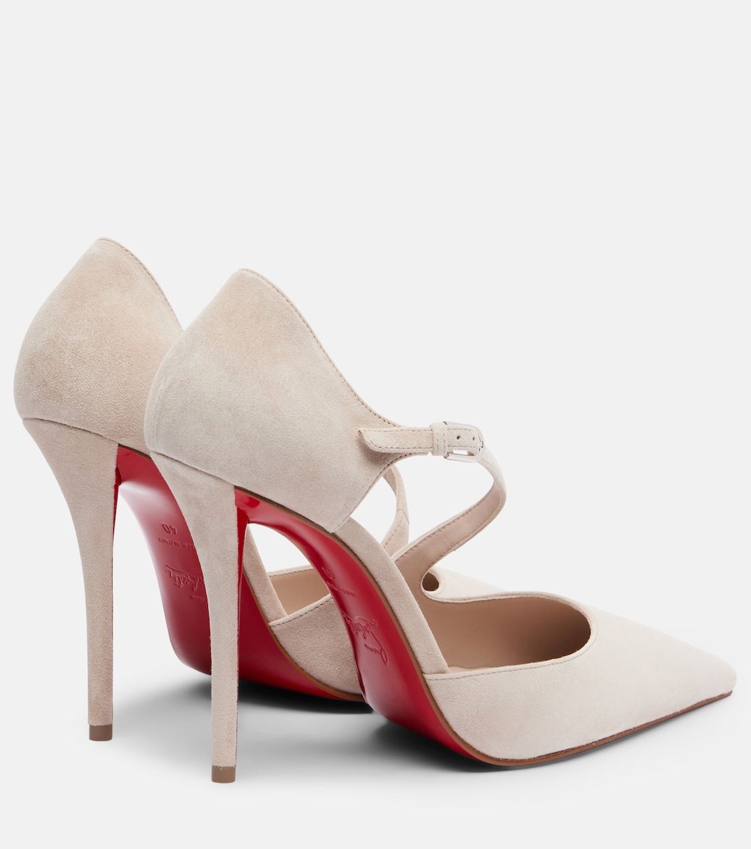 Miss Ziggyta 100 suede pumps | Christian Louboutin