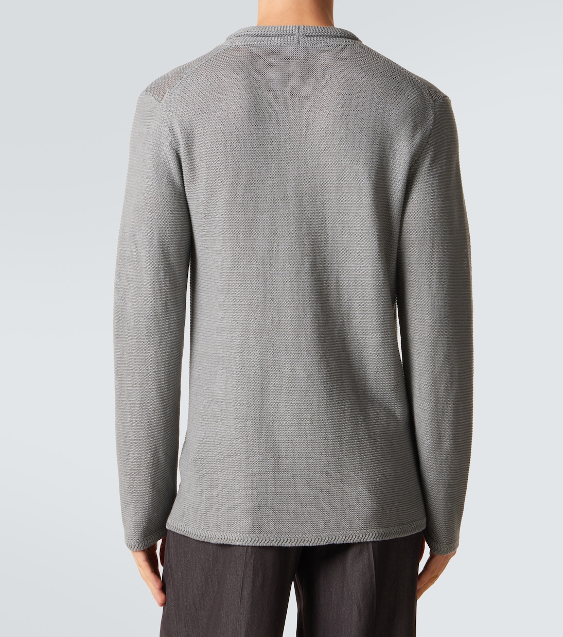 Linen-blend cardigan | Giorgio Armani