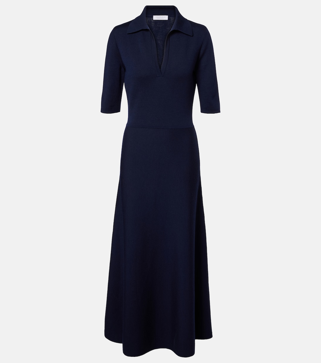 Abito lungo in lana, seta e cashmere | Gabriela Hearst