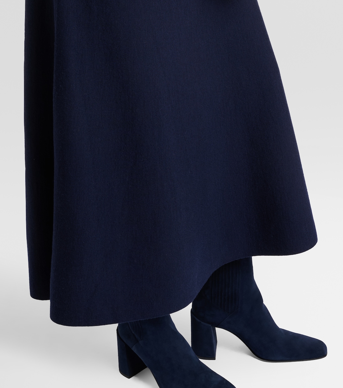 Abito lungo in lana, seta e cashmere | Gabriela Hearst