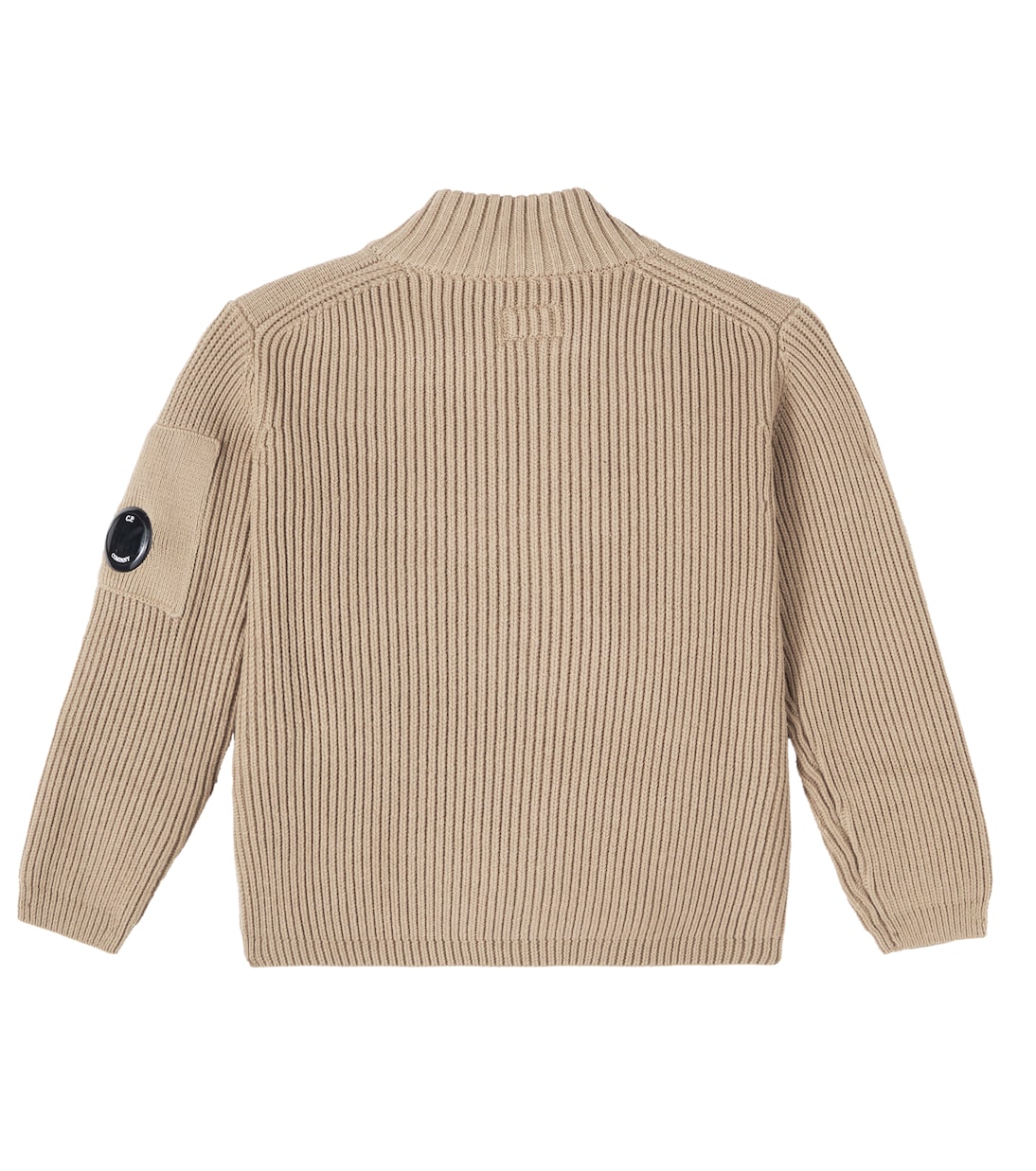 Ribbed-knit cotton-blend jacket | C.P. Company Kids