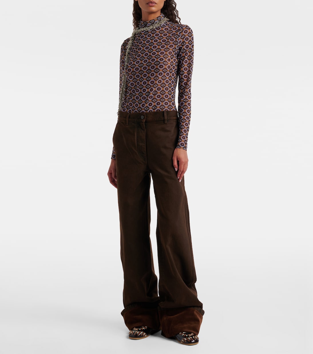 High-rise straight jeans | Dries Van Noten