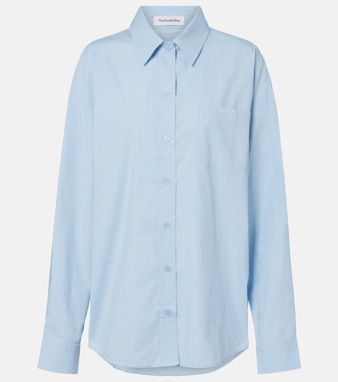 Ornella oversized cotton shirt | The Frankie Shop