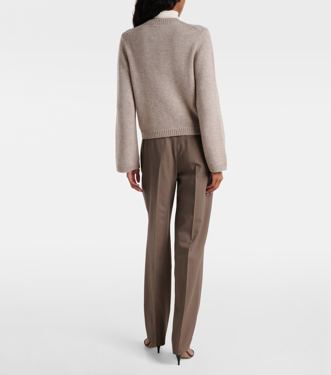 Wool and cashmere cardigan | Jardin des Orangers