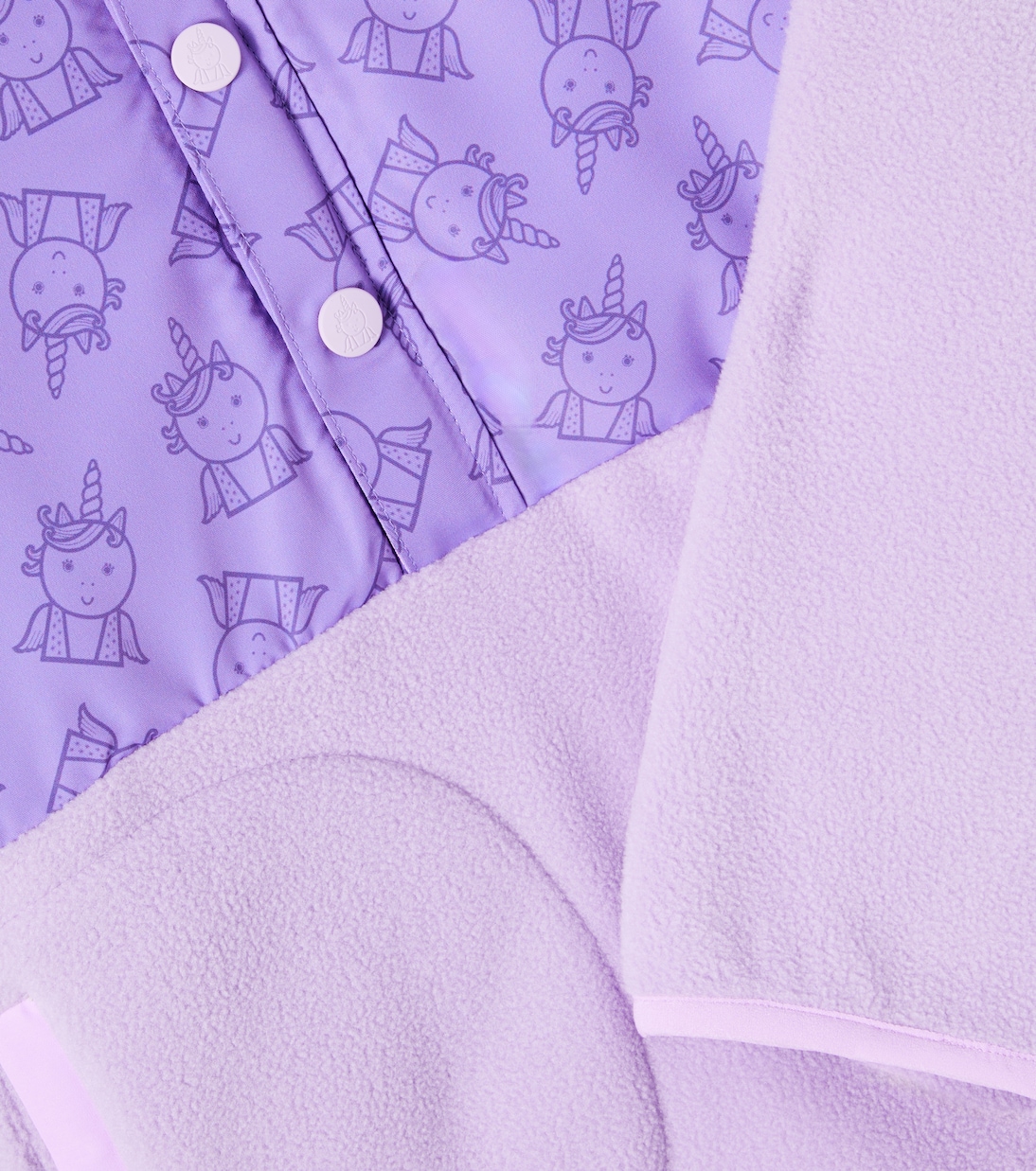 Sparkle The Unicorn fleece jacket | Roarsome